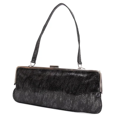 JEAN COLONNA Snake Pattern Shoulder Bag