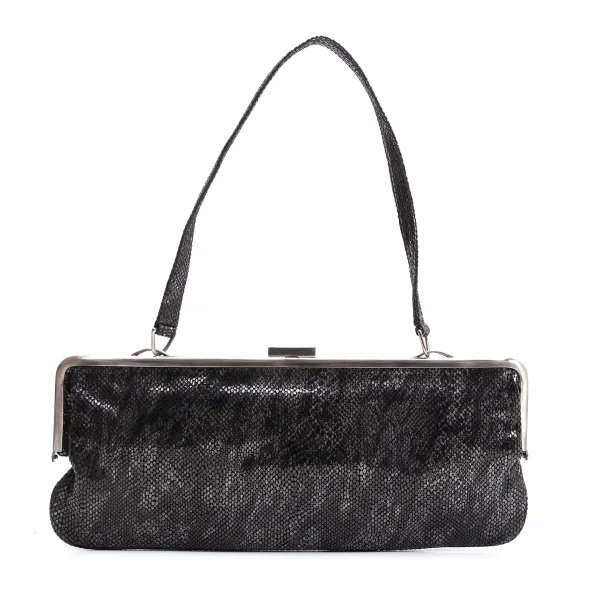 JEAN COLONNA Snake Pattern Shoulder Bag K-161498_002