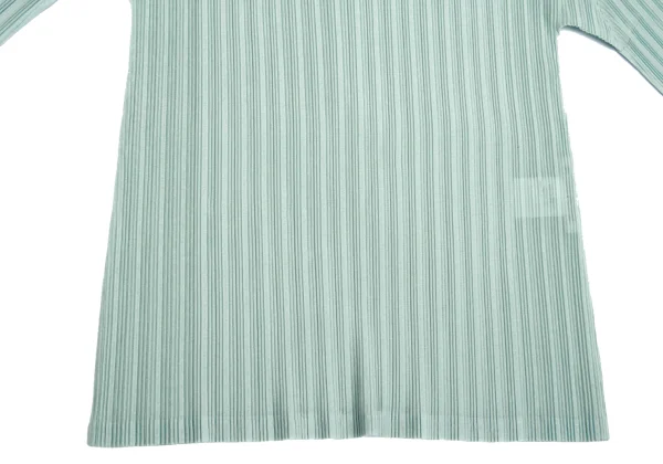 PLEATS PLEASE Rib Pleated Turtleneck T Shirt K-161500_007