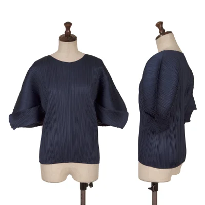 PLEATS PLEASE MONTHLY COLORS:AUGUST Pleated T Shirt