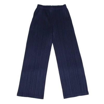 PLEATS PLEASE MONTHLY COLORS:AUGUST Pleated Straight Pants