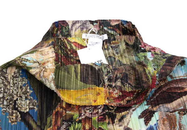 PLEATS PLEASE AURORA JUNGLE Animal Pattern Pleated Pants K-161505_004