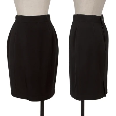 Thierry Mugler Back Slit Skirt