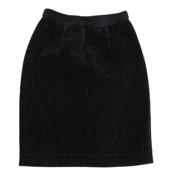 Thierry Mugler Trapezoid Knit Skirt K-161511_002