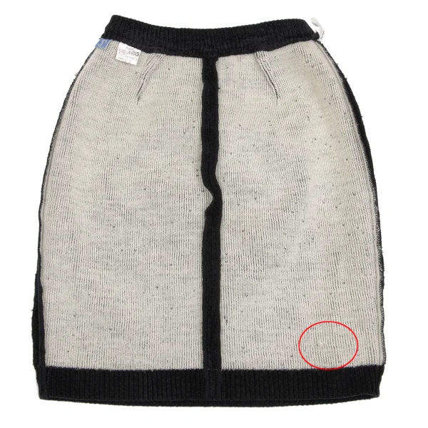 Thierry Mugler Trapezoid Knit Skirt K-161511_011