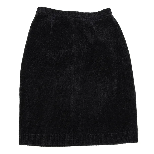 Thierry Mugler Trapezoid Knit Skirt K-161511_013