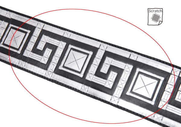 VERSUS Metallic Print Belt K-161512_007
