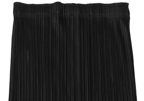 ISSEY MIYAKE FETE Pleated Hem Cutting Design Skirt K-161513_003