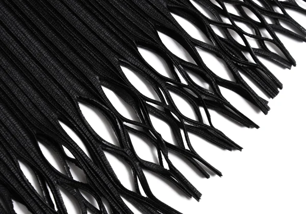 ISSEY MIYAKE FETE Pleated Hem Cutting Design Skirt K-161513_007