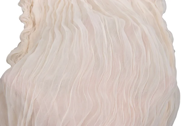 SSEY MIYAKE WHITE LABEL Pleated Shirred Sleeveless Top K-161514_012