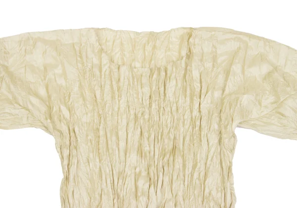 ISSEY MIYAKE Wrinkle Pleated Long Sleeves T-shirt K-161517_003