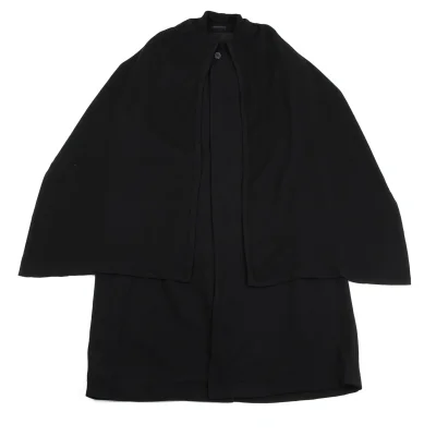 TOKIO KUMAGAI HOMME DE NUIT Stole Design Wool Long Coat