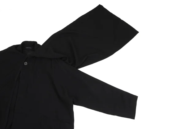 TOKIO KUMAGAI HOMME DE NUIT Stole Design Wool Long Coat K-161518_006