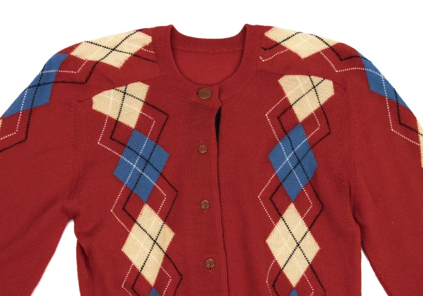 Unbranded Argyle Knit Cardigan K-161520_003