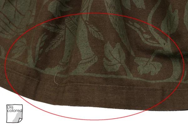 Worlds End Vivienne Westwood Native Printed Knit Taping Wrap Skirt K-161522_018