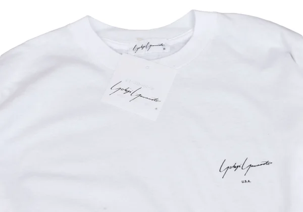 Yohji Yamamoto U.S.A. Logo Printed Long Sleeve Top K-161523_003
