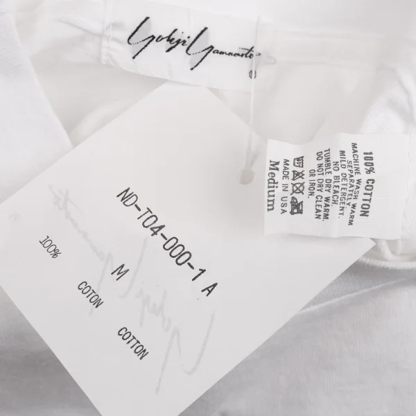 Yohji Yamamoto U.S.A. Logo Printed Long Sleeve Top K-161524_012