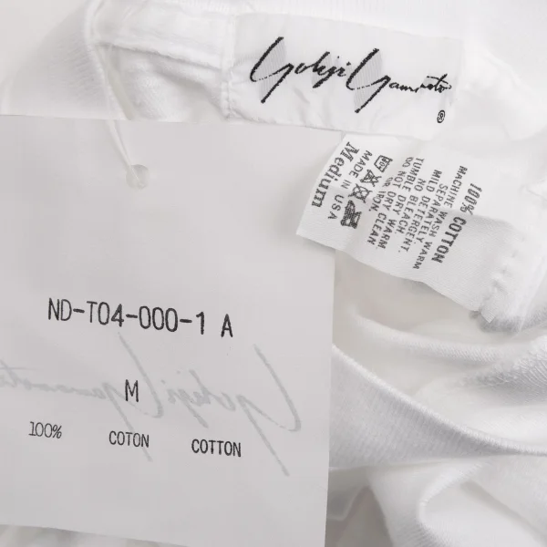 Yohji Yamamoto U.S.A. Logo Printed Long Sleeve Top K-161526_012