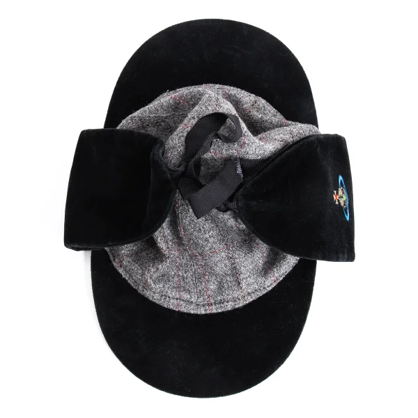Vivienne Westwood Check Switching Deerstalker Hat K-161539_008