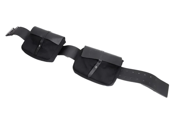 Y's Leather Flap Waist Bag K-161542_003