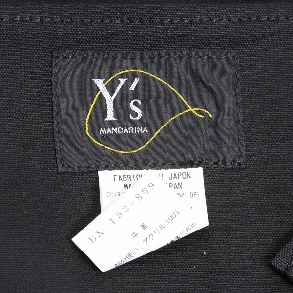 Y's Leather Flap Waist Bag K-161542_013