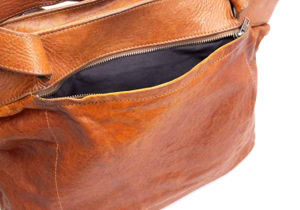Yohji Yamamoto POUR HOMME Leather Tote Bag K-161543_012