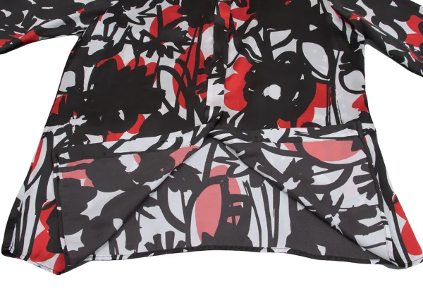 NARACAMICIE Drawing Printed Long Sleeve Blouse K-161548_013