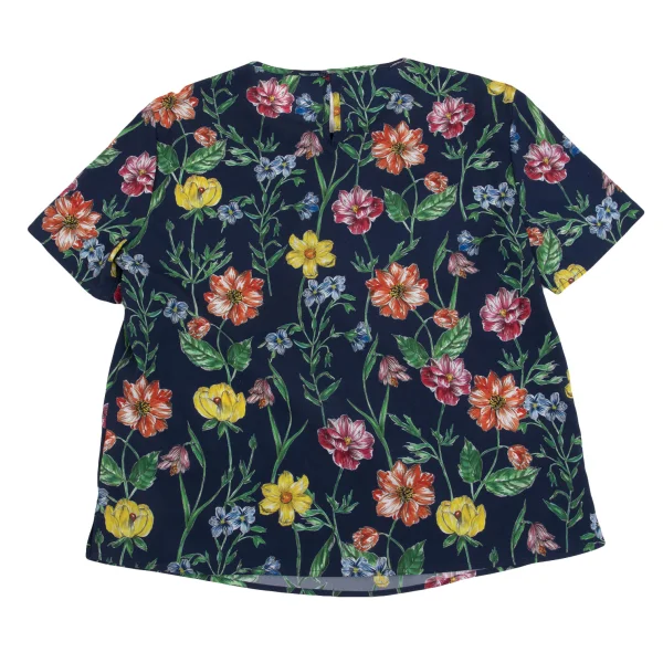 NARACAMICIE Floral Printed Short Sleeve Blouse K-161549_010