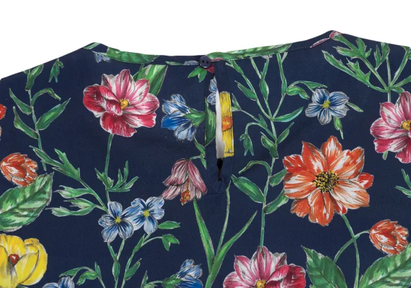 NARACAMICIE Floral Printed Short Sleeve Blouse K-161549_011