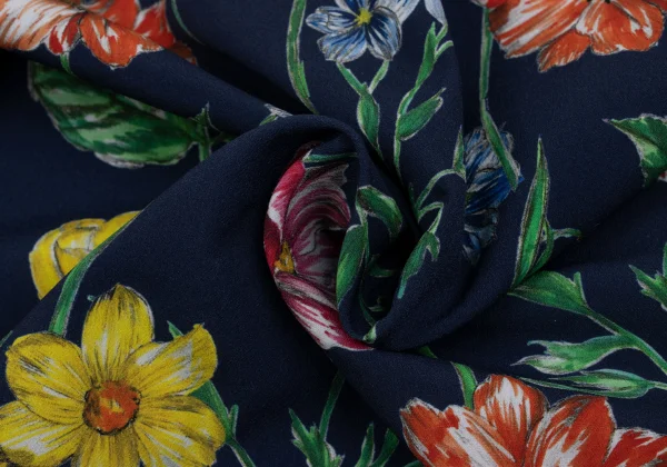 NARACAMICIE Floral Printed Short Sleeve Blouse K-161549_015