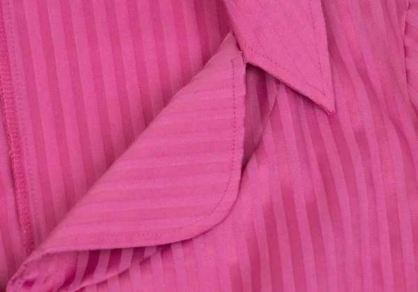 NARACAMICIE Striped Stretch Skirt Jacket K-161552_005