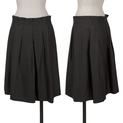 NARACAMICIE Wool Blended Pleats Skirt