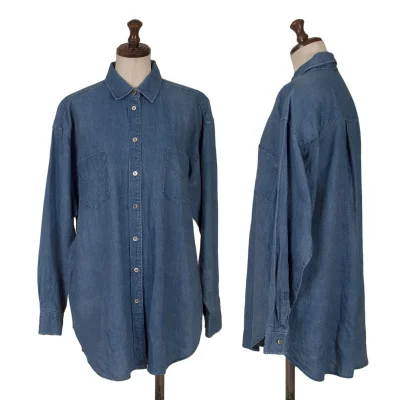 L'EQUIPE YOSHIE INABA Linen Double Pocket Shirt