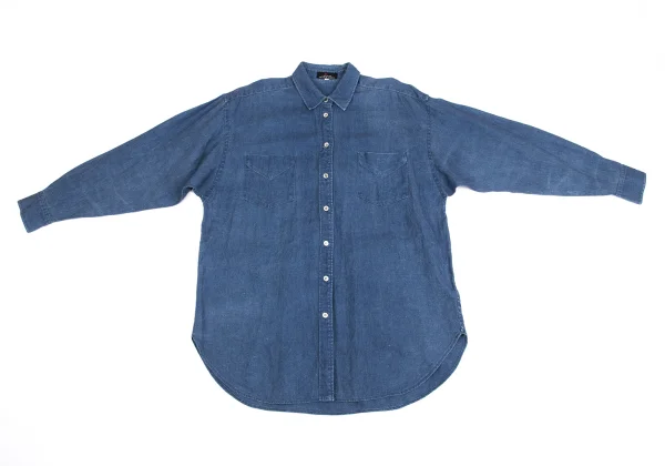 L'EQUIPE YOSHIE INABA Linen Double Pocket Shirt K-161557_002