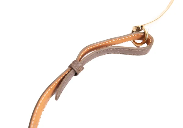 GUCCI Horsebit Leather Narrow Belt K-161564_008