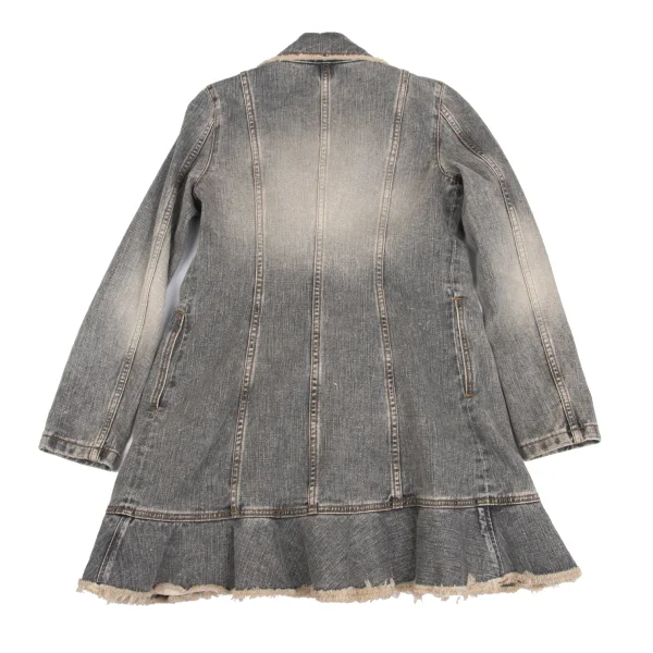 GRACE CONTINENTAL Frill Denim Jacket K-161566_015