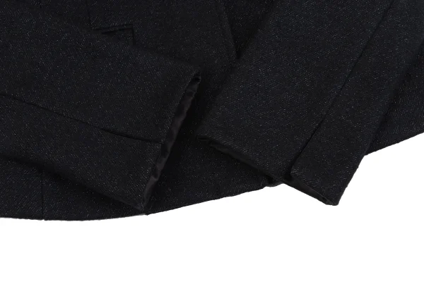 BALLSEY Lame Wool High Neck Jacket K-161573_006