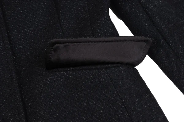 BALLSEY Lame Wool High Neck Jacket K-161573_009