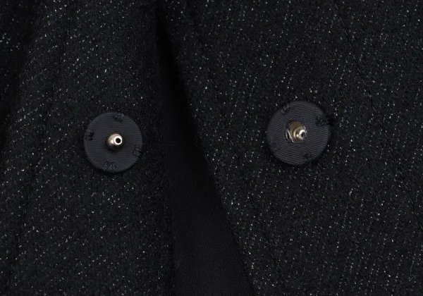 BALLSEY Lame Wool High Neck Jacket K-161573_010