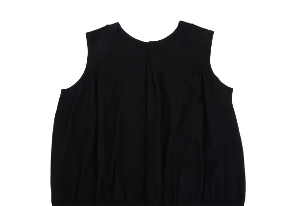zucca Wool Tuck Gather Sleeveless Knit K-161575_003