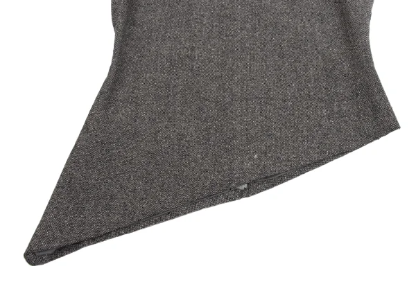 ATSURO TAYAMA Asymmetry Tweed High Neck Sleeveless Top K-161576_005