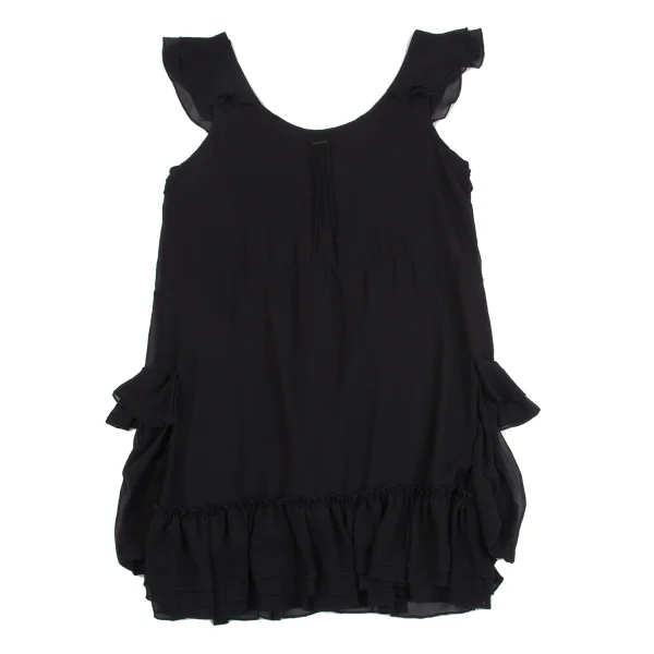 DIESEL Frills Chiffon Sleeveless Tunic K-161577_013