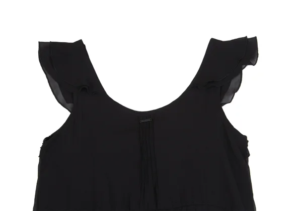 DIESEL Frills Chiffon Sleeveless Tunic K-161577_014