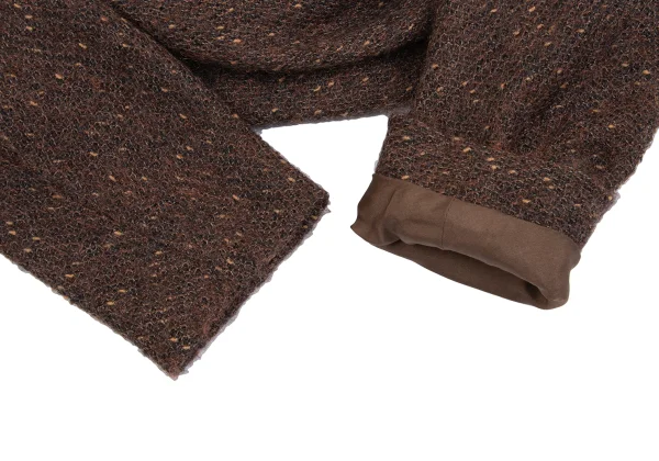 LANVIN Gather Tweed Pullover Jacket K-161578_007