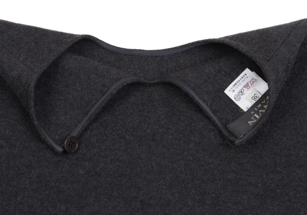 LANVIN Stretch Wool Switching Sleeveless Top K-161579_009