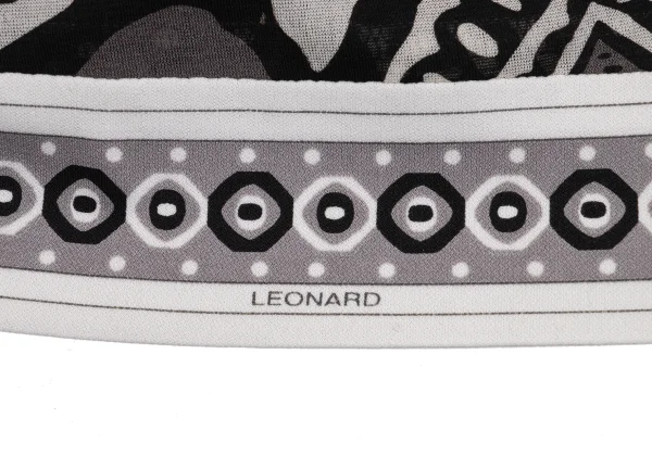 LEONARD Leopard Layered Short Sleeve Dress K-161586_017