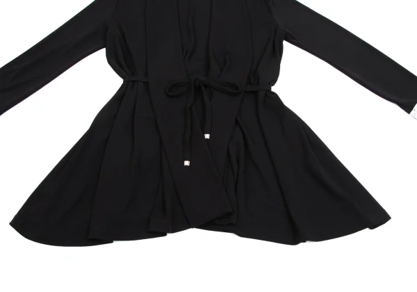 LEONARD Rayon Poly Waist Cord Long Cardigan K-161587_009