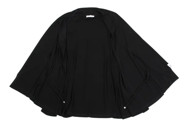 LEONARD Rayon Poly Waist Cord Long Cardigan K-161587_013