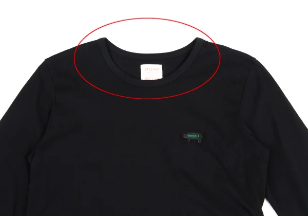Y's Gipsy One Point Logo Patch T Shirt K-161588_003