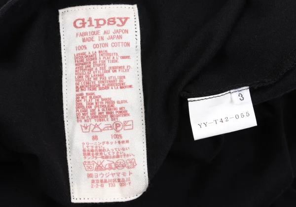 Y's Gipsy One Point Logo Patch T Shirt K-161588_013